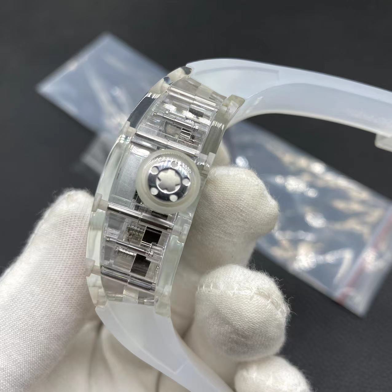 RM56-02 Tourbillon EURF Sapphire Skeleton Dial Tourbillon - IP Empire Replica Watches