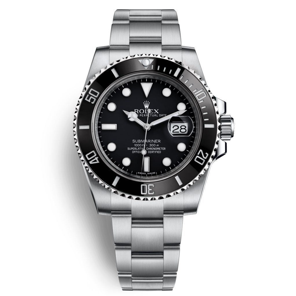 Replica Rolex Submariner - Silver/Black - Replica Swiss Clones Watches