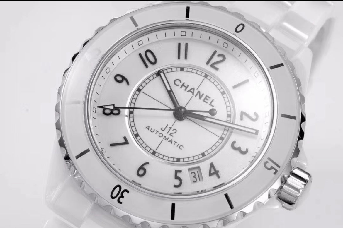 White Chanel J12 33mm Replica Watch 1:1 Quality Clone - IP Empire Replica Watches