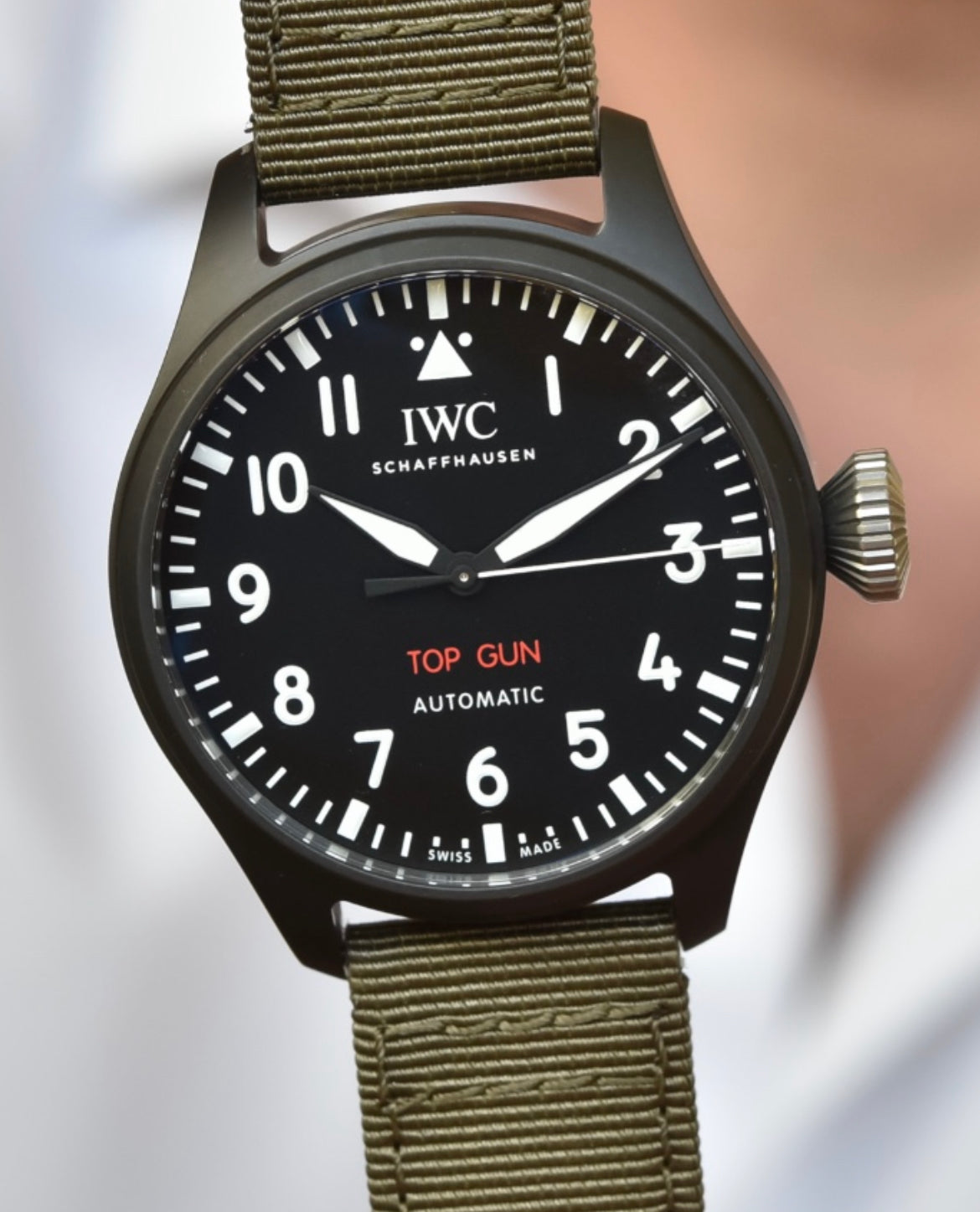 Replica IWC Pilot Top Gun IW326901 Replica Black Ceramic 2022 - IP Empire Replica Watches