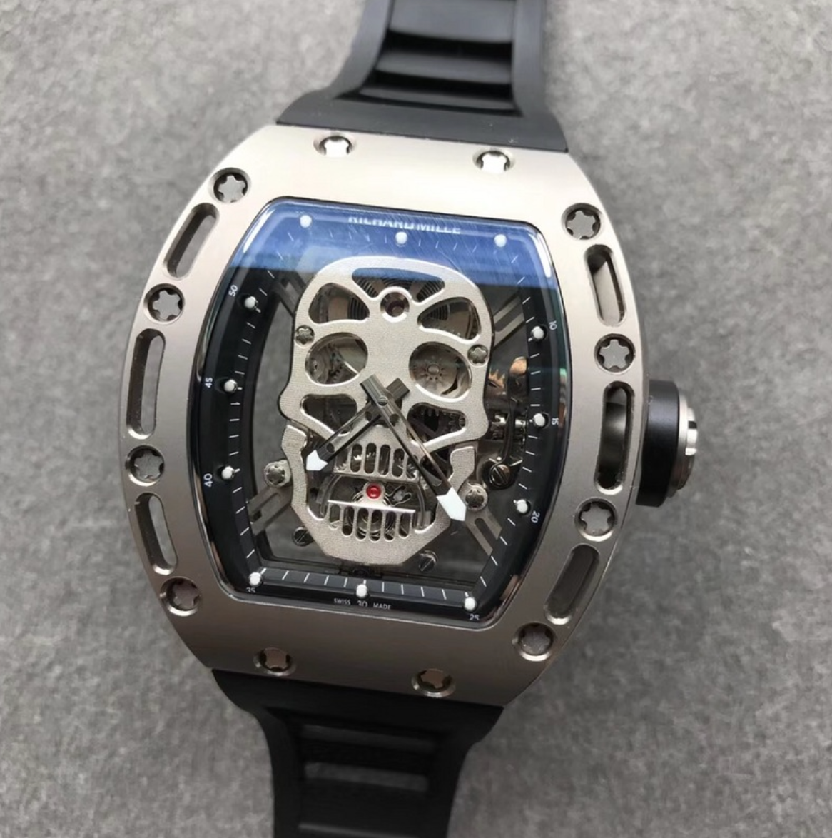 RM052 Series  Tourbillon Automatic Movement Skeleton - IP Empire Replica Watches