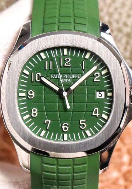 Replica Patek Philippe Aquanaut 5168G ZF Factory Green Dial - IP Empire Replica Watches