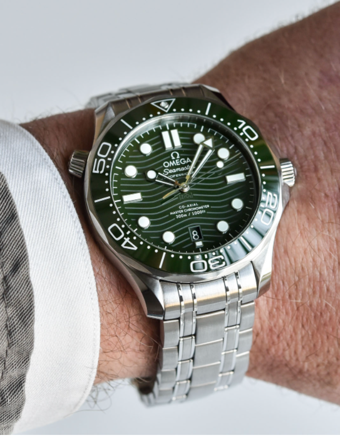 Replica Top Clone Omega 2022 New Sea-master Diver 300m Silver Green - IP Empire Replica Watches