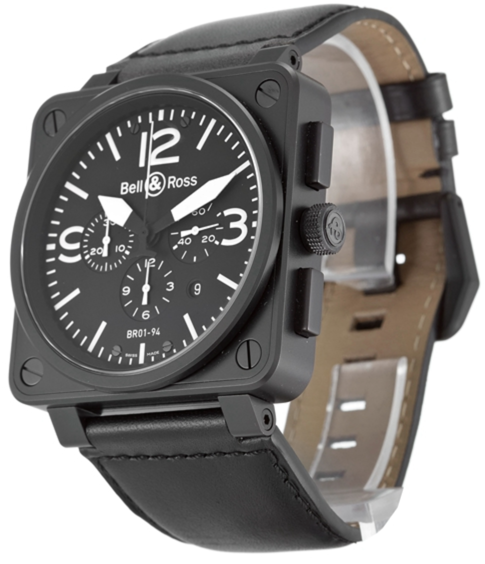 Replica Watch Bell and Ross BR01-94 Chronograph Carbon - IP Empire Replica Watches