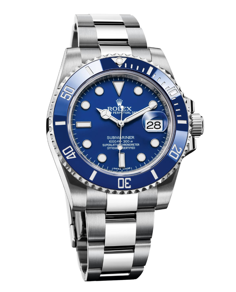 Replica Rolex Submariner - Silver/Blue - Replica Swiss Clones Watches