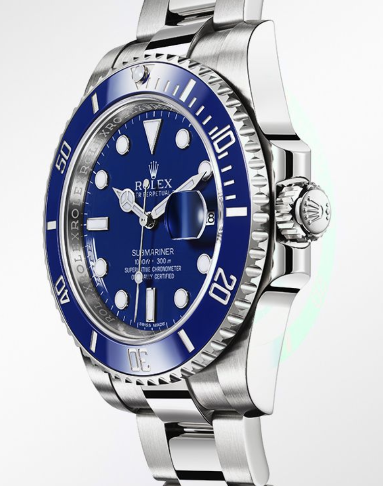 Replica Rolex Submariner - Silver/Blue - Replica Swiss Clones Watches