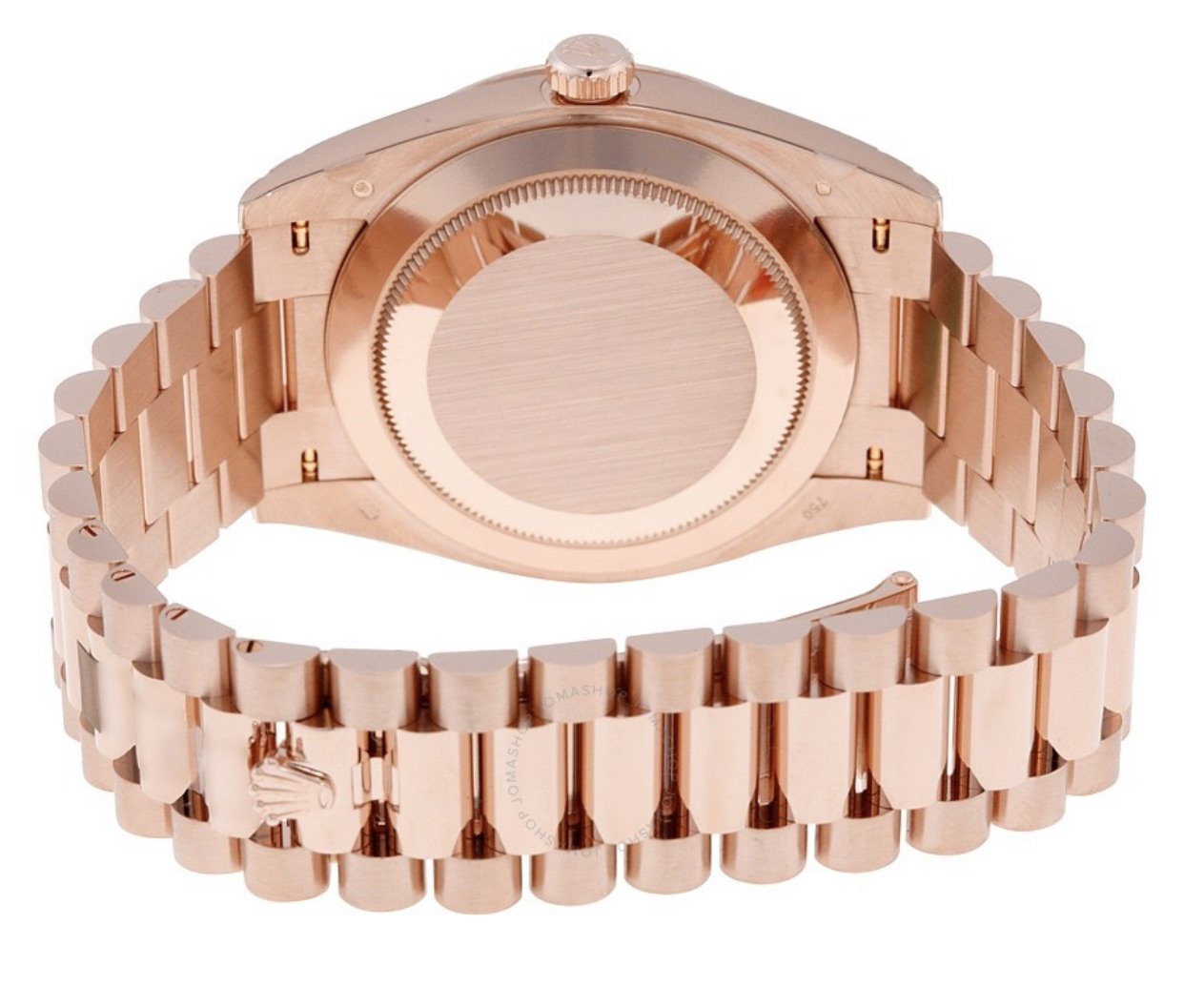 Best Swiss Clone Replica Rolex Day-Date 40 Everose gold Chocolate Dial Watch m228235-0002 - Replica Swiss Clones Watches