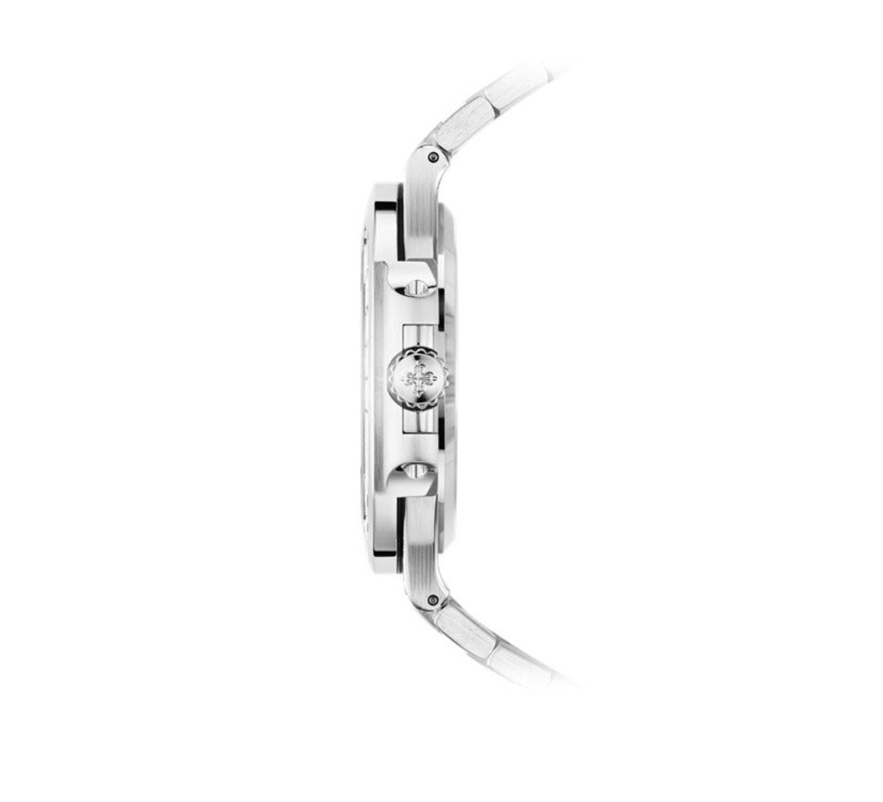 Swiss made Best Replica Patek Philippe Nautilus Jumbo 5719/10G-010 DM Stainless Steel & Diamonds Diamond Dial Swiss 324SC - Replica Swiss Clones Watches